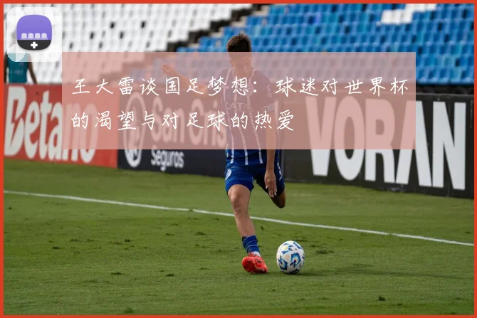 王大雷谈国足梦想：球迷对世界杯的渴望与对足球的热爱